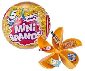 Zuru 5 Surprise Mini Brands Mystery Capsule Series 2 | 5 Random Mini Toys