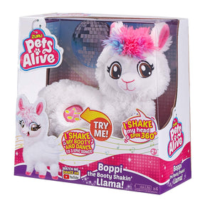 Pets Alive Boppi The Booty Shakin’ Llama Interactive Plush Toy