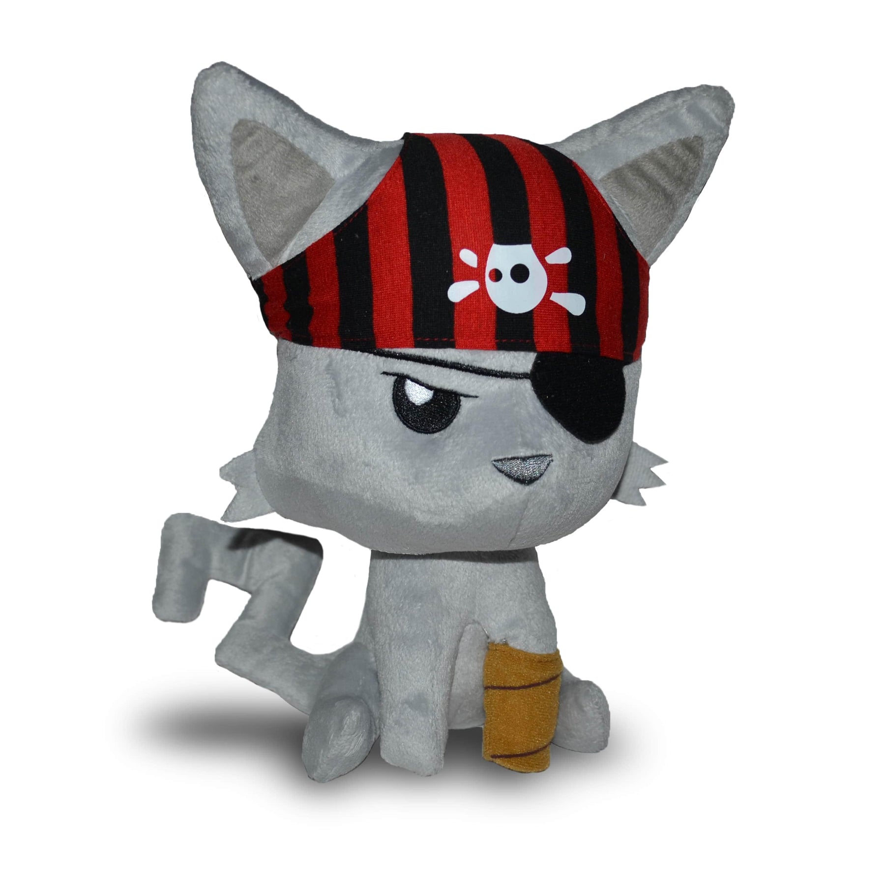 Tentacle Kitty 8 Inch Plush Animal | Bad Hat Day Pirate Kitty