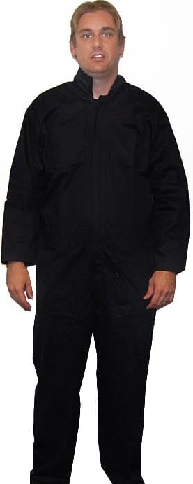 Black Swat Police Jumpsuit Costume Adult Large