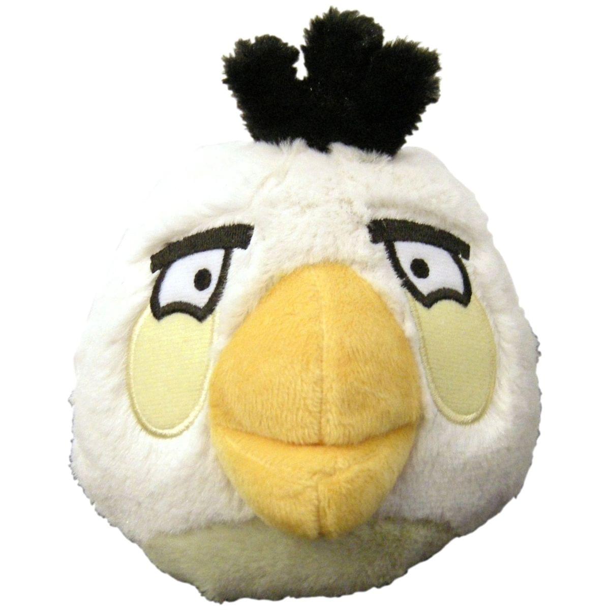 Angry Birds 8" Plush With Sound: White Bird