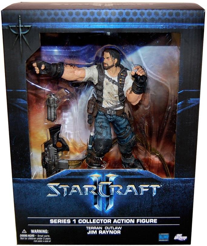 StarCraft Premium Series1 Collectible Figure: Terran Outlaw Jim Raynor