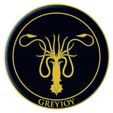 Game Of Thrones Embroidered Patch: Greyjoy