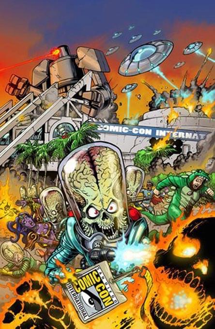 SDCC 2012 Exclusive Mars Attacks Comic