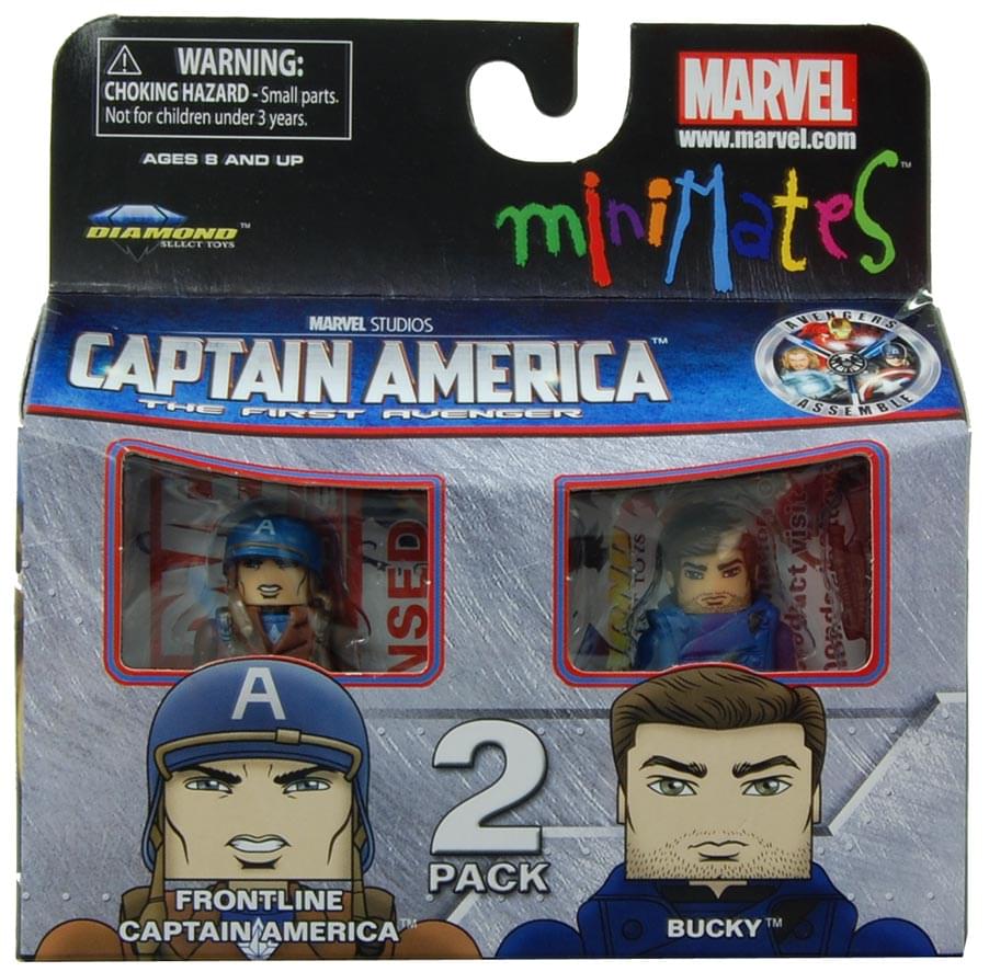 Marvel Minimates Series 40 Frontline Captain America & Bucky