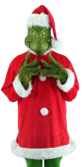 Grinch Who Stole Christmas: Santa Grinch Adult Costume