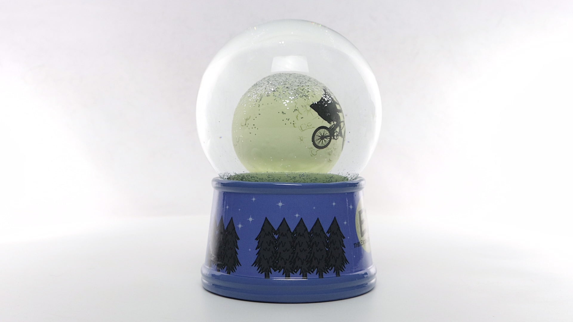 E.T. The Extra-Terrestrial Bike Moon Collectible Snow Globe | 6 Inches Tall