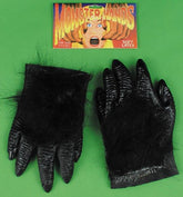 Black Adult Hairy Costume Hands