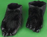 Black Adult Hairy Costume Feet