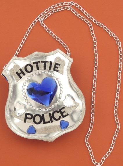 Hottie Police Costume Hand Bag