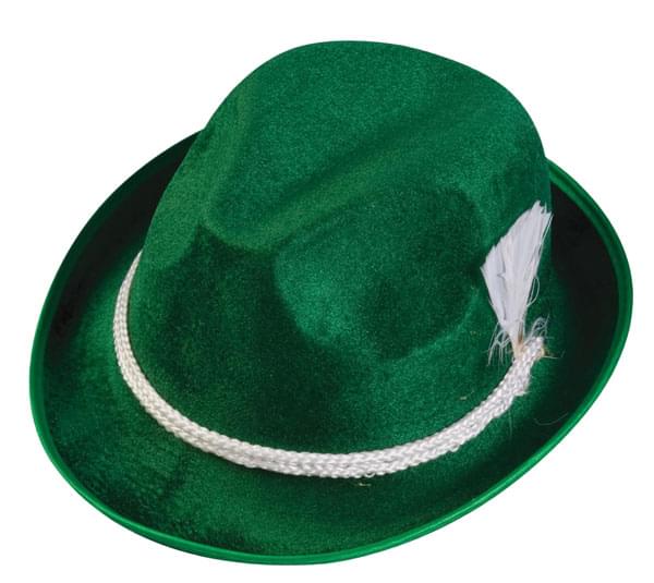 Green Octoberfest Adult Costume Hat