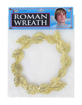 Roman Gold Leaf Wreath Headpiece Costume Accessory