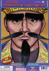 Confucius Eyebrows, Moustache & Beard Costume Accessory Set