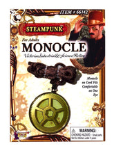 Steampunk Monocle Adult Costume Eyewear Accessory