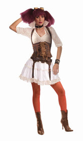 Steampunk Sally Costume wCorset Adult