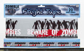 Beware of Zombies Warning Tape Halloween Party Prop Decoration