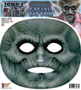 Zombie Temporary Facial Tattoo Costume Accessory