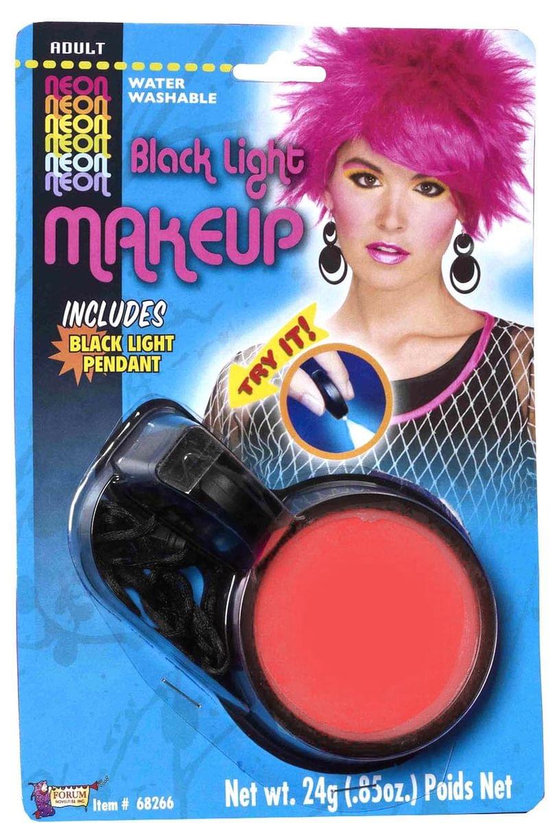 80's Punk Neon Orange Costume Makeup