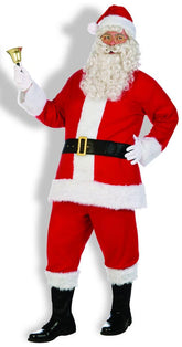 Santa Claus Costume Flannel Santa Suit