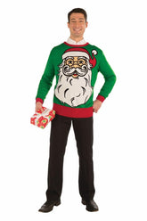 Big Santa Ugly Christmas Sweater Adult