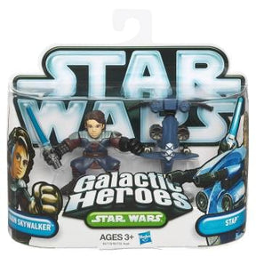Star Wars Galactic Heroes Figure 2 Pack Anakin Skywalker & Stap