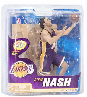 LA Lakers McFarlane NBA Series 22 Figure: Steve Nash (Bronze Level Purple Jersey Variant)