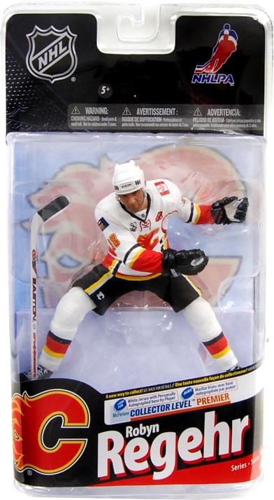 Calgary Flames NHL Series 24 Figure: Robyn Regehr (White Jersey Variant)