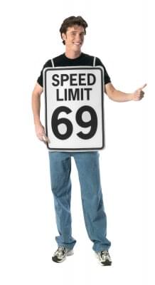 Speed Limit - Adult Standard Costume