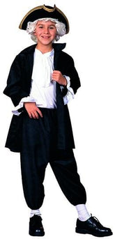 George Washington President Colonial Costume Child