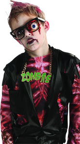 Zombie Prosthetic Eyeball Glasses Costume Accessory Child