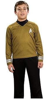 Star Trek Movie Deluxe Gold Shirt Costume Child