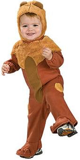 Wizard Of Oz Cowardly Lion Romper Costume Baby