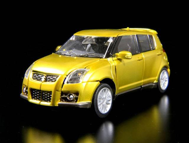 Transformers Alternity A-03 Suzuki Swift Gold Bug