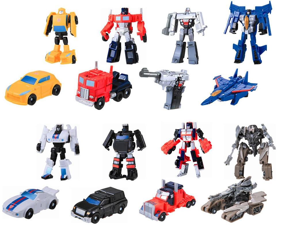 Transformers Chronicles EZ Mini Figures Case of 12 Single Boxes