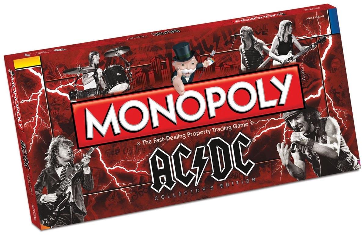 Monopoly AC/DC Boardgame