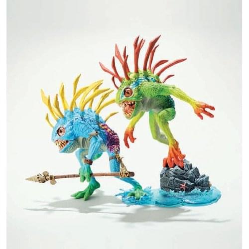 World Of Warcraft Figures Series 4 Murloc 2-Pack Fish-Eye And Gibbergill